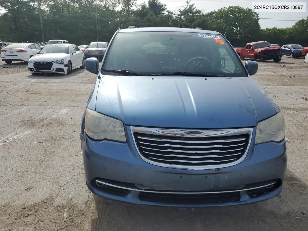 2C4RC1BGXCR210887 2012 Chrysler Town & Country Touring