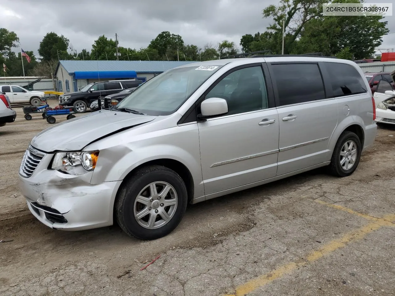 2C4RC1BG5CR308967 2012 Chrysler Town & Country Touring