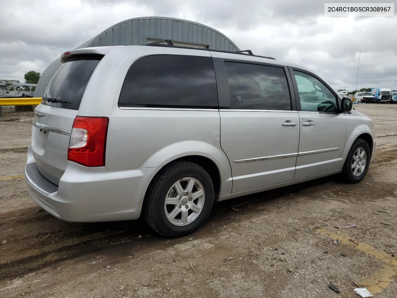 2012 Chrysler Town & Country Touring VIN: 2C4RC1BG5CR308967 Lot: 57339814