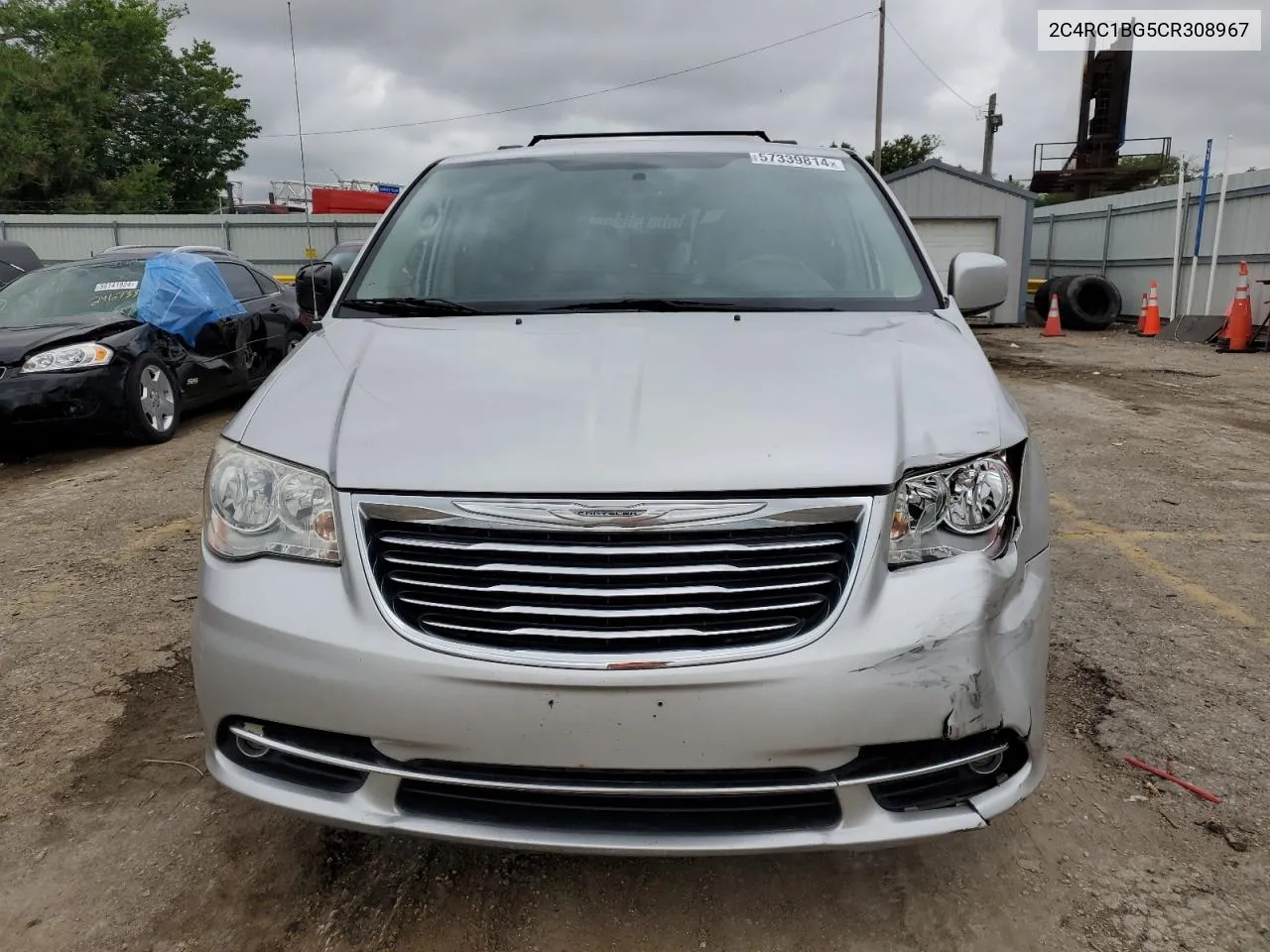 2012 Chrysler Town & Country Touring VIN: 2C4RC1BG5CR308967 Lot: 57339814