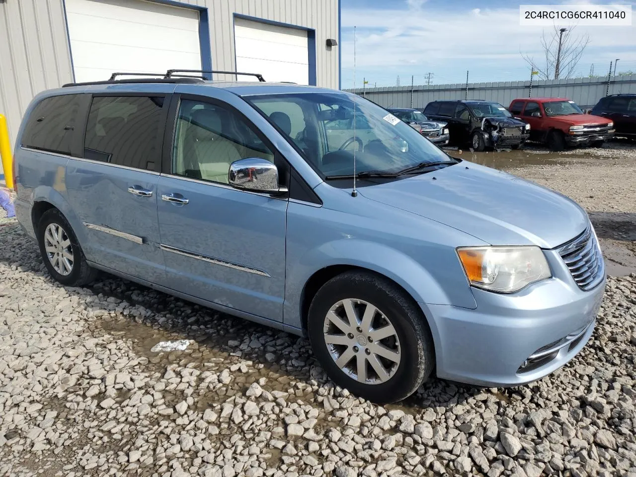 2C4RC1CG6CR411040 2012 Chrysler Town & Country Touring L