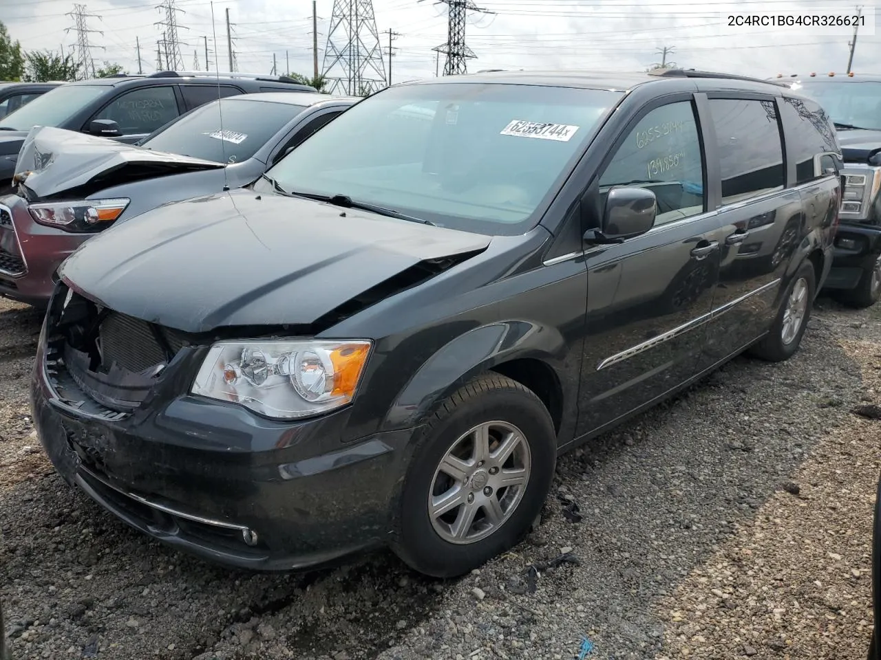 2012 Chrysler Town & Country Touring VIN: 2C4RC1BG4CR326621 Lot: 62553744