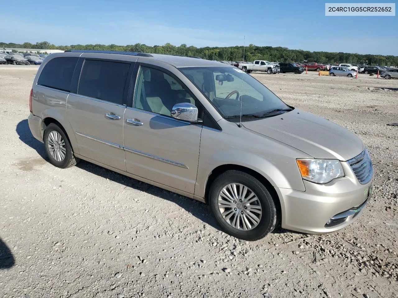 2012 Chrysler Town & Country Limited VIN: 2C4RC1GG5CR252652 Lot: 71652754