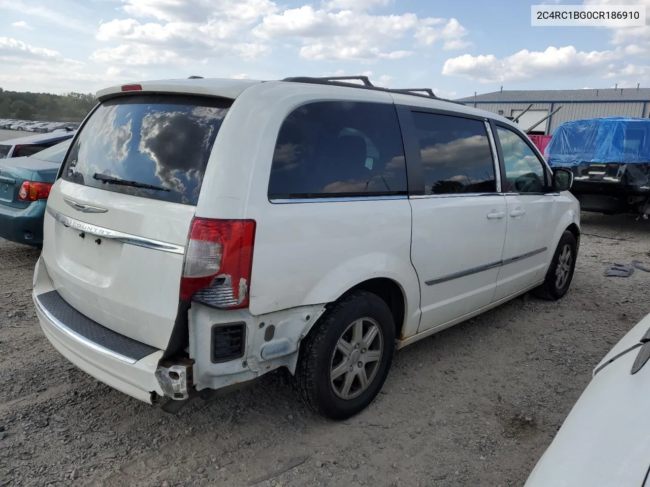 2012 Chrysler Town & Country Touring VIN: 2C4RC1BG0CR186910 Lot: 72156874