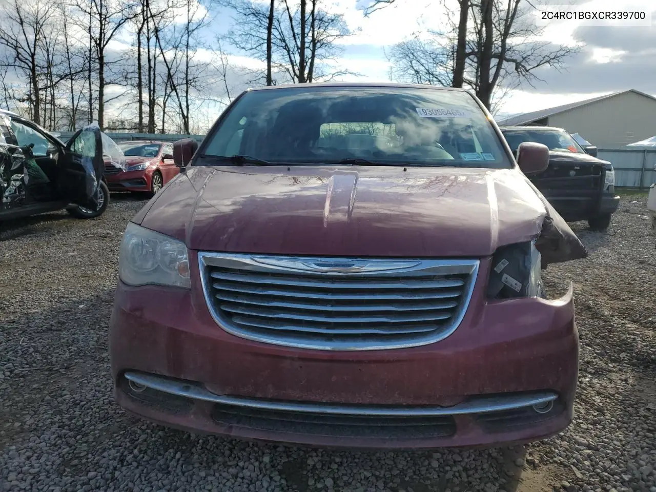 2C4RC1BGXCR339700 2012 Chrysler Town & Country Touring