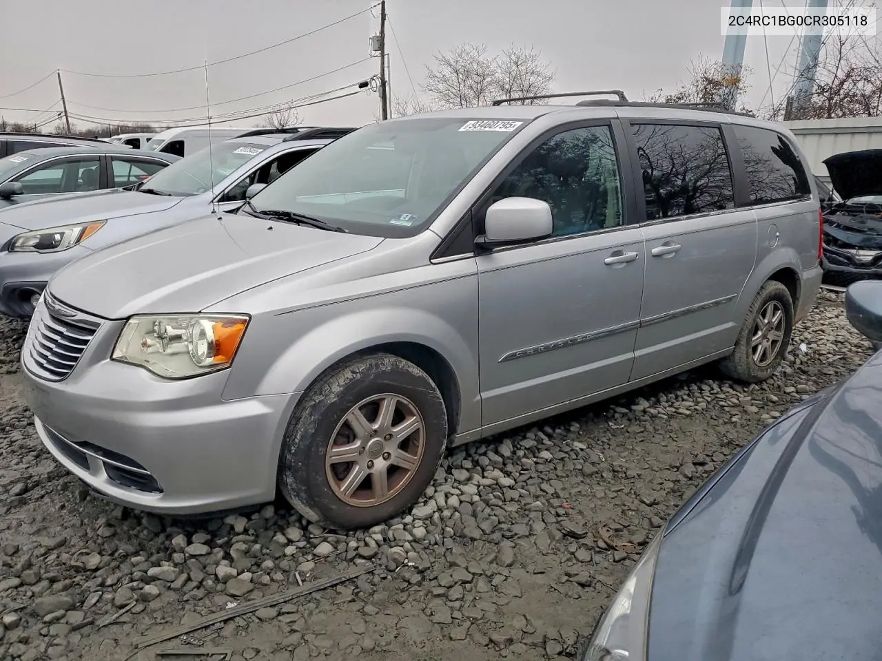 2C4RC1BG0CR305118 2012 Chrysler Town & Country Touring