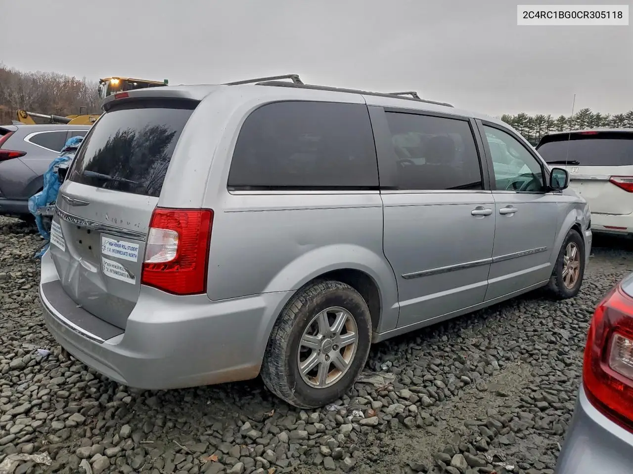 2C4RC1BG0CR305118 2012 Chrysler Town & Country Touring