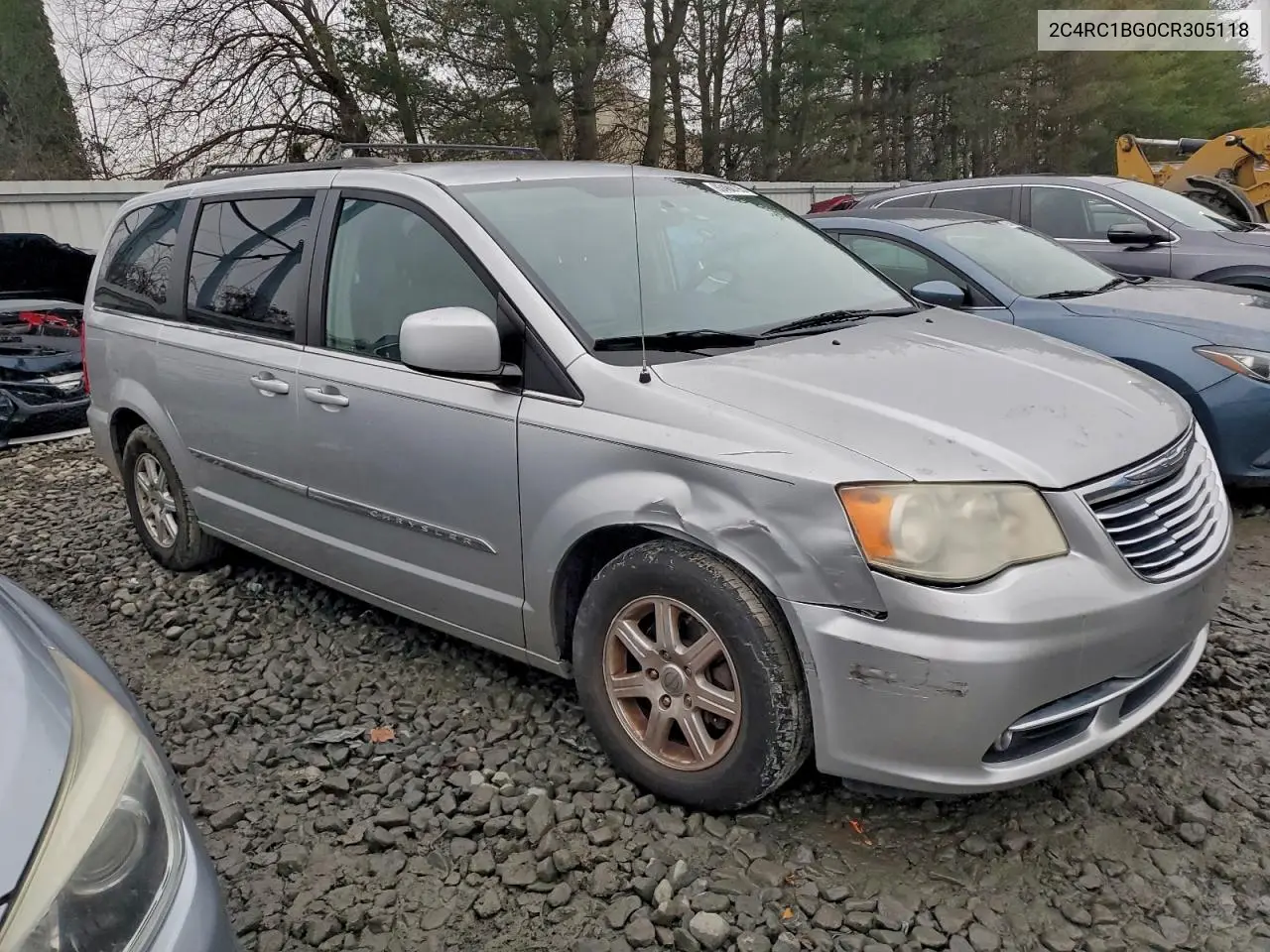 2C4RC1BG0CR305118 2012 Chrysler Town & Country Touring
