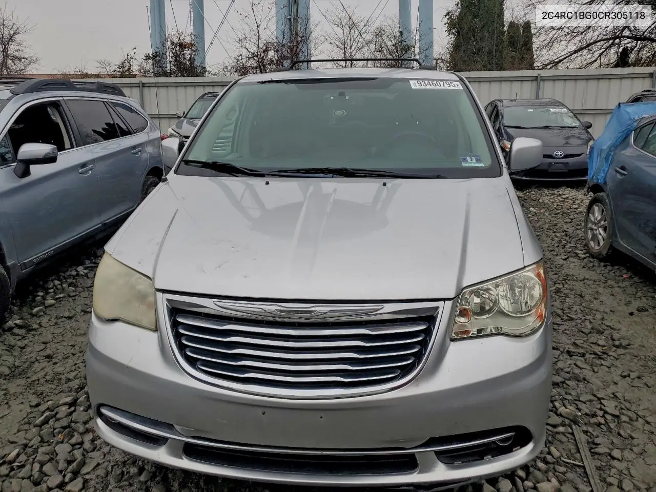 2C4RC1BG0CR305118 2012 Chrysler Town & Country Touring