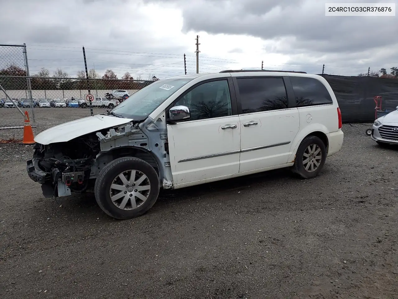 2C4RC1CG3CR376876 2012 Chrysler Town & Country Touring L