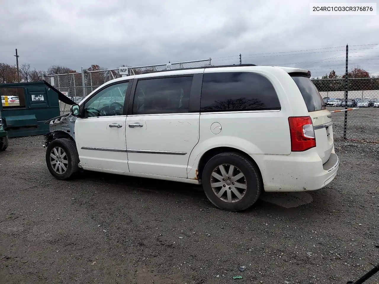 2C4RC1CG3CR376876 2012 Chrysler Town & Country Touring L