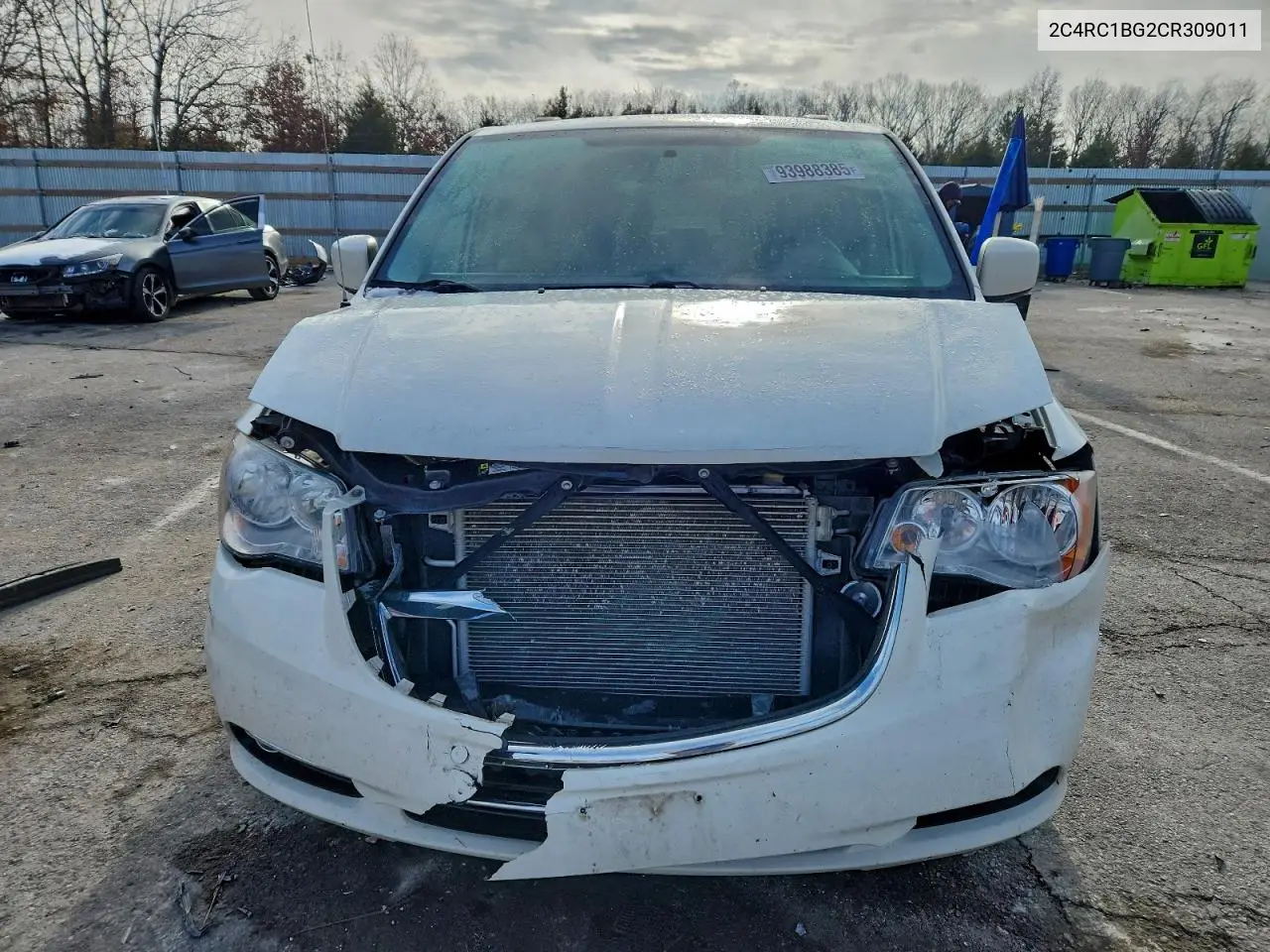 2C4RC1BG2CR309011 2012 Chrysler Town & Country Touring
