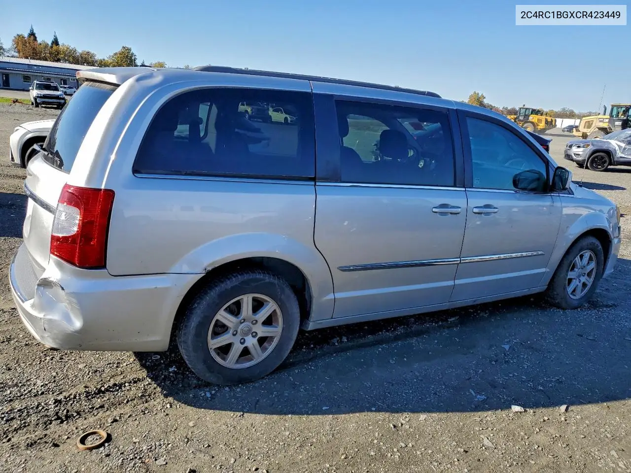 2C4RC1BGXCR423449 2012 Chrysler Town & Country Touring