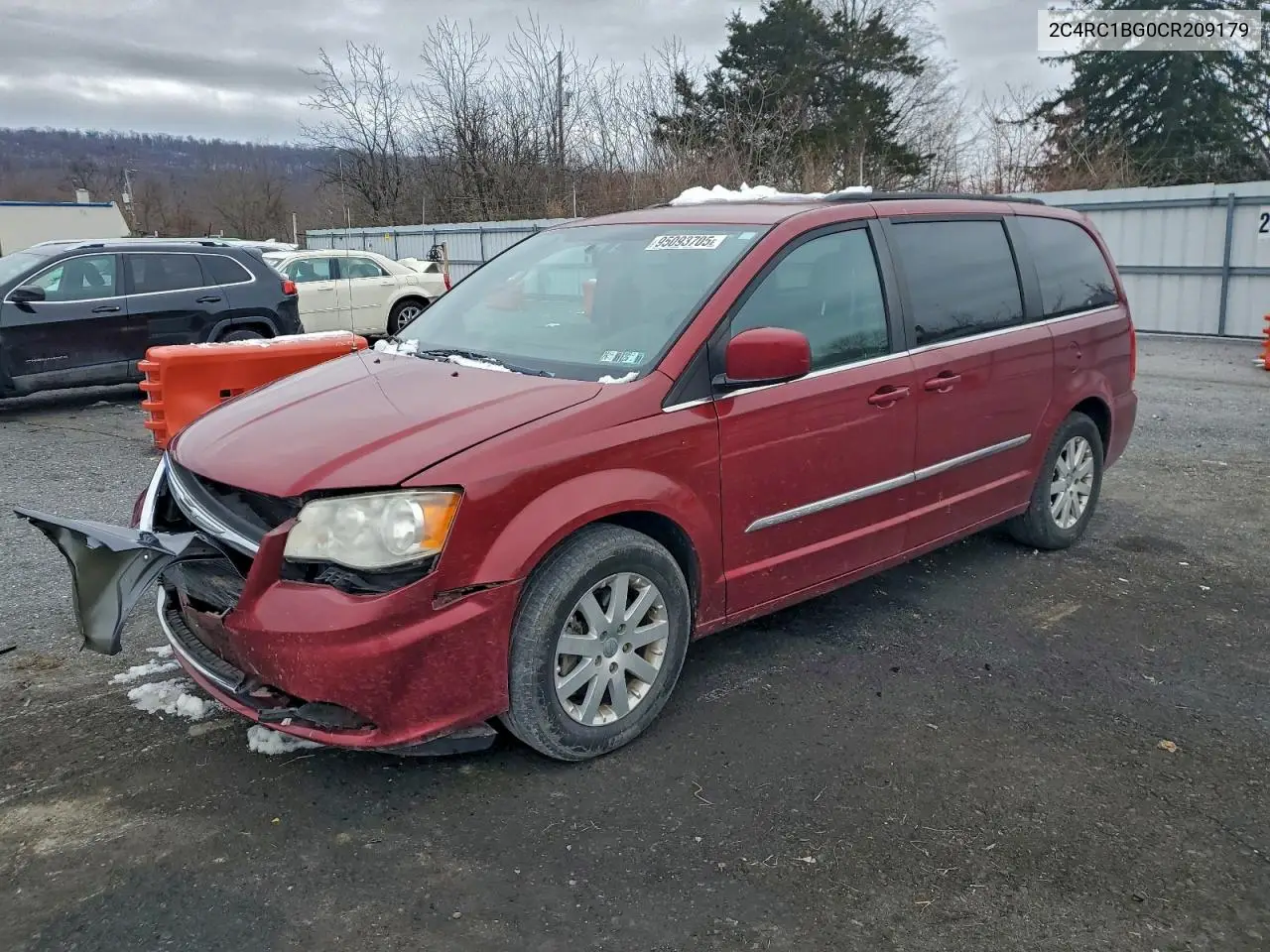 2C4RC1BG0CR209179 2012 Chrysler Town & Country Touring