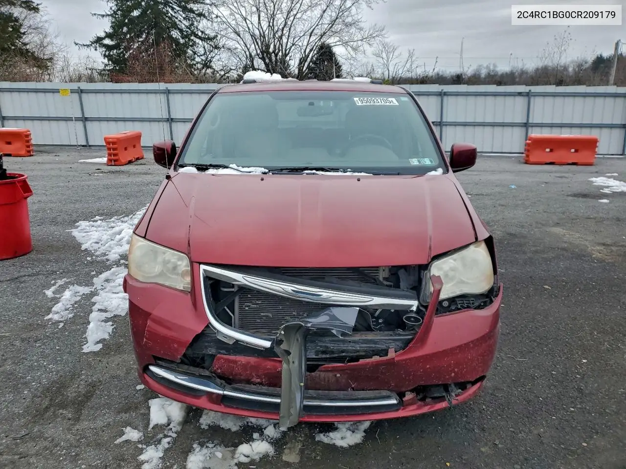 2C4RC1BG0CR209179 2012 Chrysler Town & Country Touring