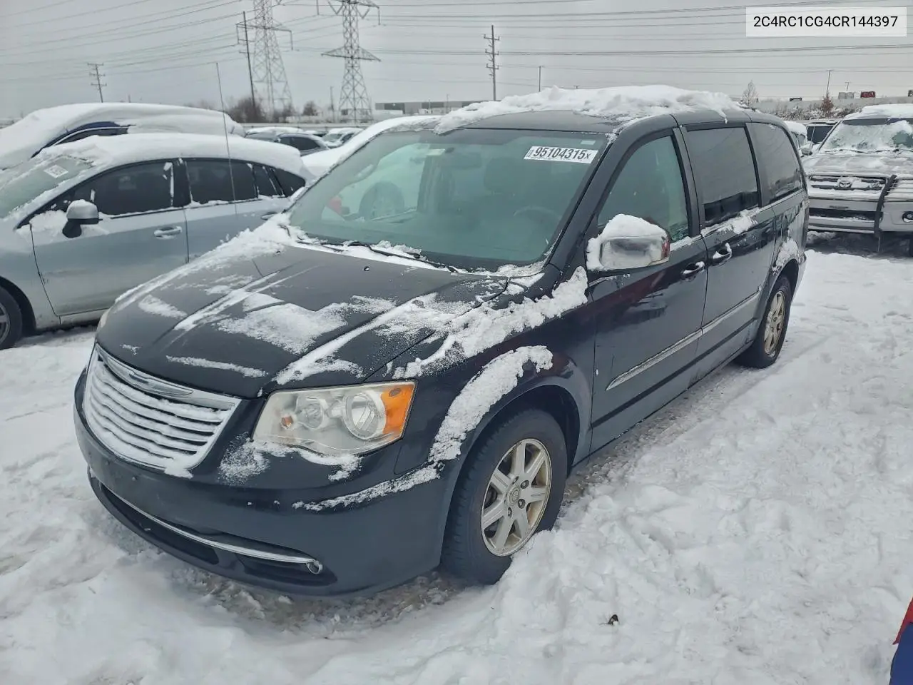 2C4RC1CG4CR144397 2012 Chrysler Town & Country Touring L
