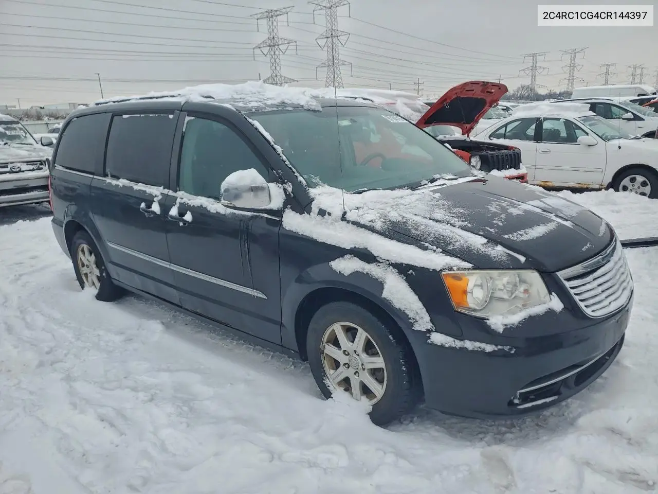 2C4RC1CG4CR144397 2012 Chrysler Town & Country Touring L