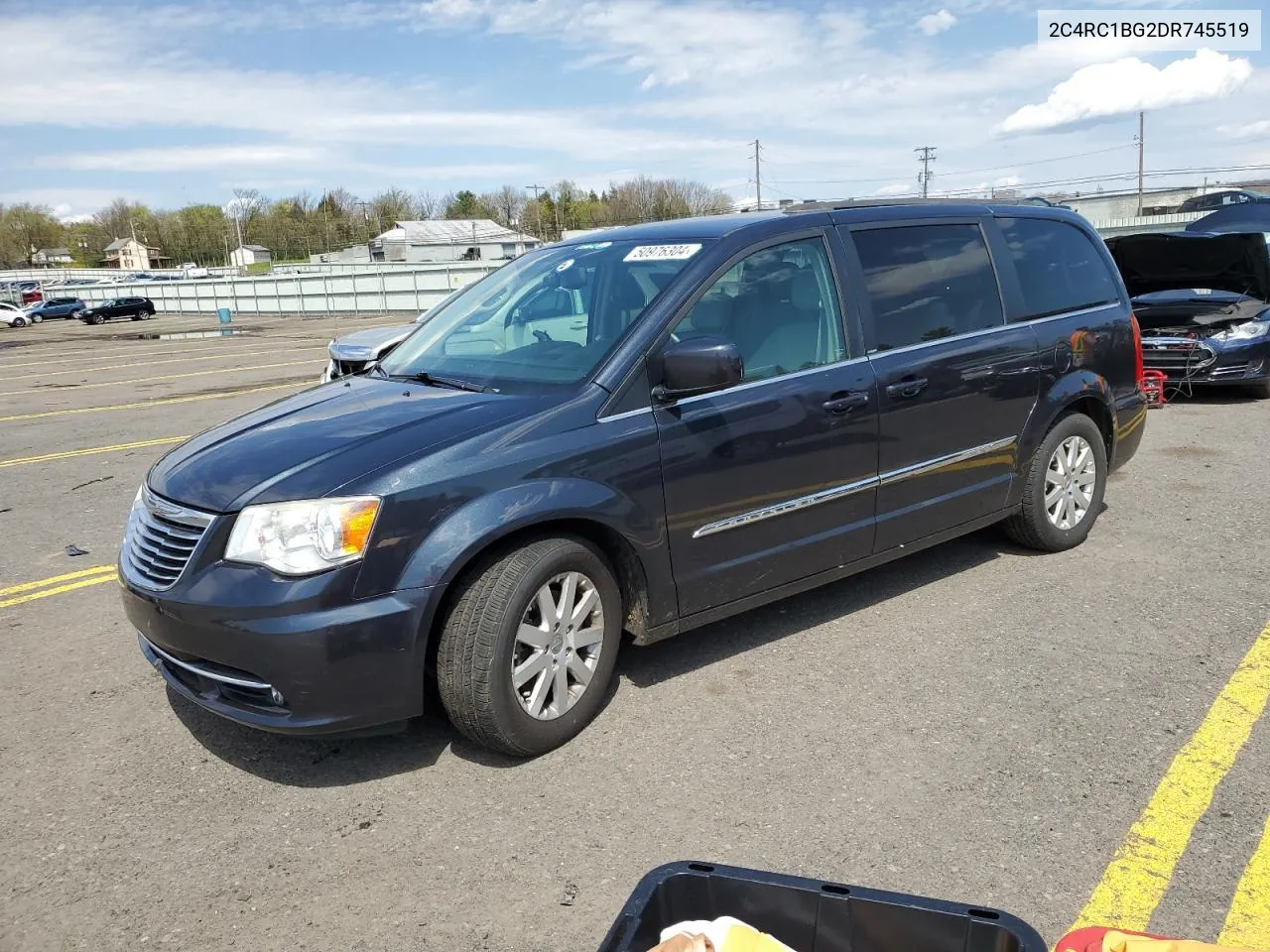 2C4RC1BG2DR745519 2013 Chrysler Town & Country Touring