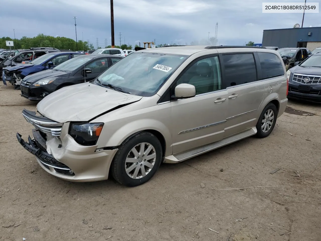 2013 Chrysler Town & Country Touring VIN: 2C4RC1BG8DR512549 Lot: 54047854