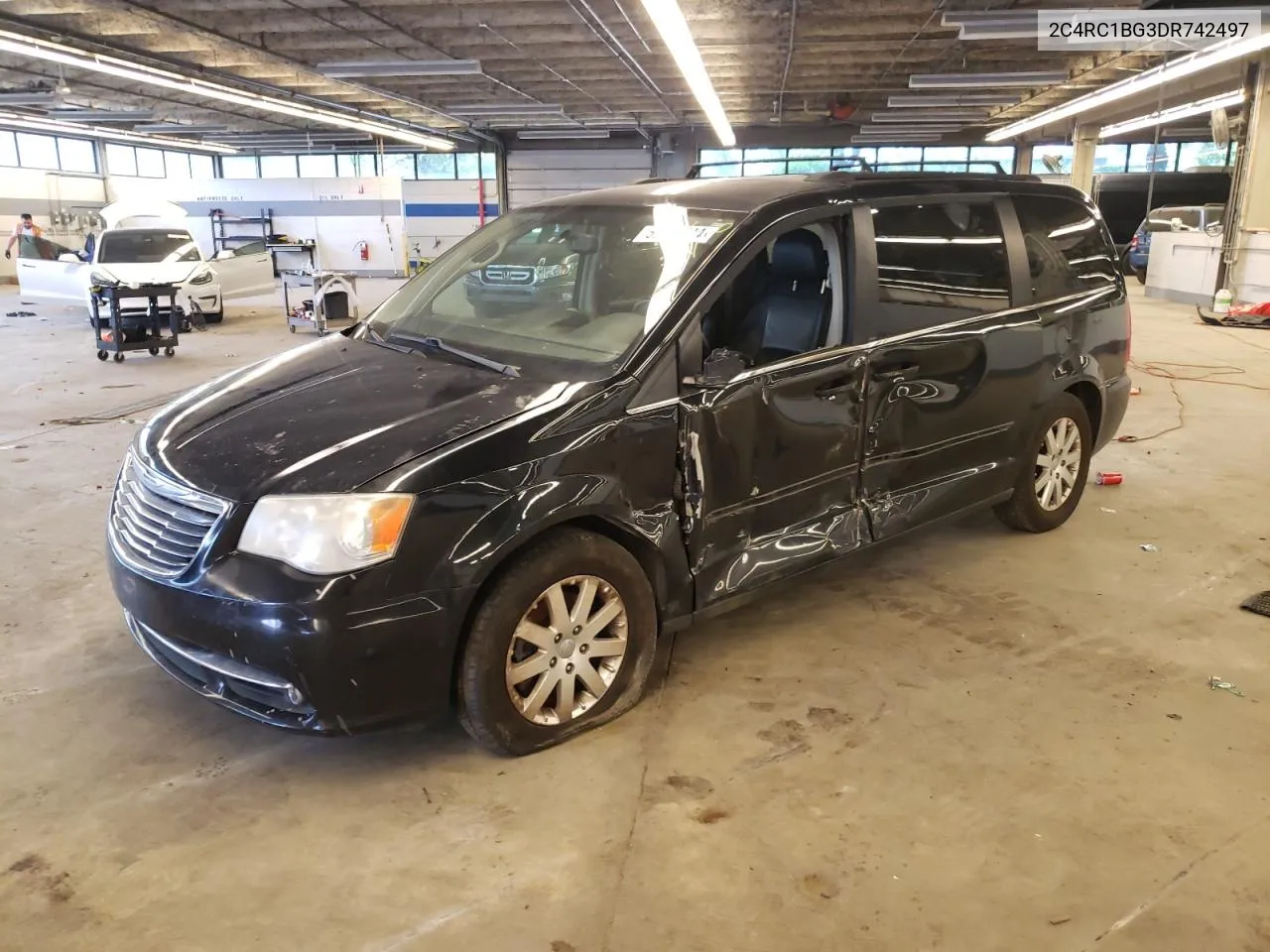 2C4RC1BG3DR742497 2013 Chrysler Town & Country Touring