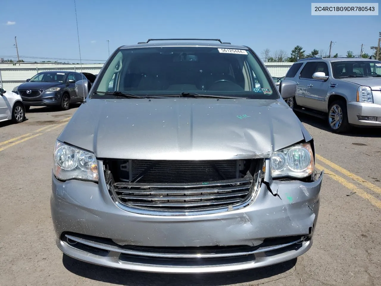 2013 Chrysler Town & Country Touring VIN: 2C4RC1BG9DR780543 Lot: 56125444