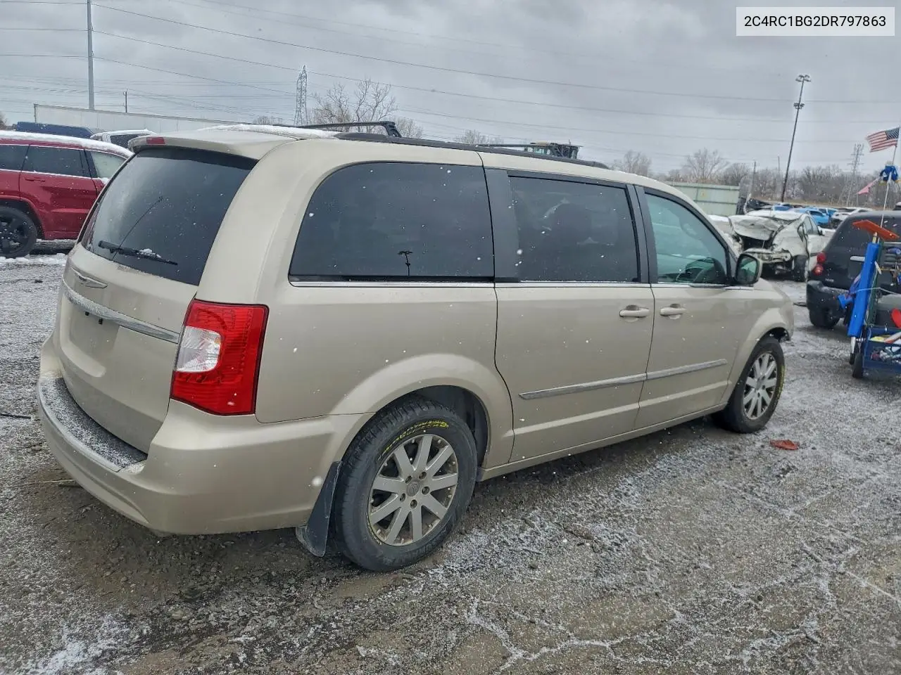 2C4RC1BG2DR797863 2013 Chrysler Town & Country Touring