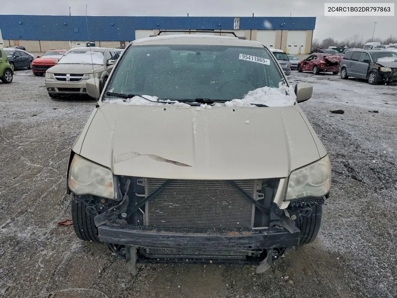2C4RC1BG2DR797863 2013 Chrysler Town & Country Touring