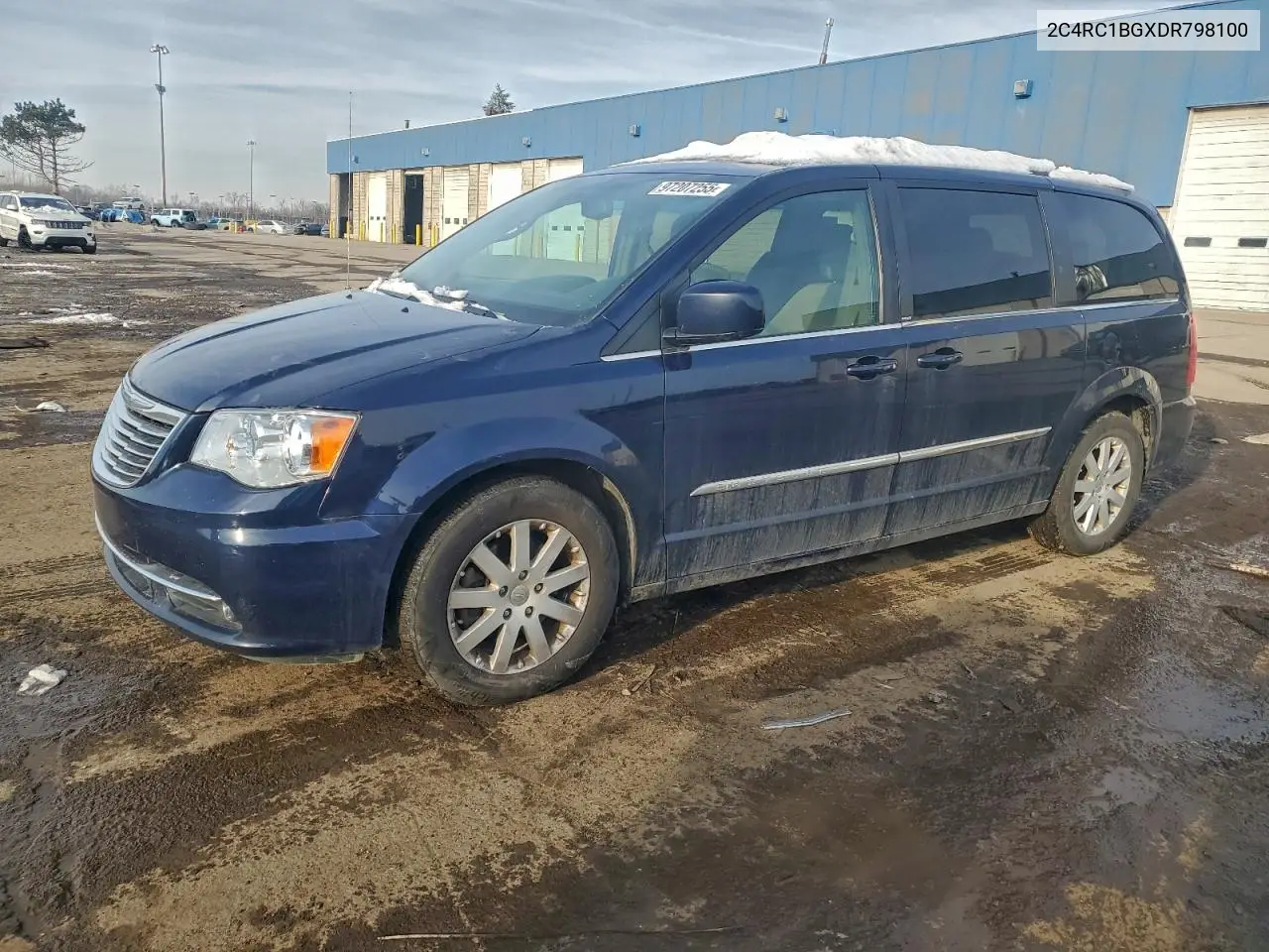 2C4RC1BGXDR798100 2013 Chrysler Town & Country Touring
