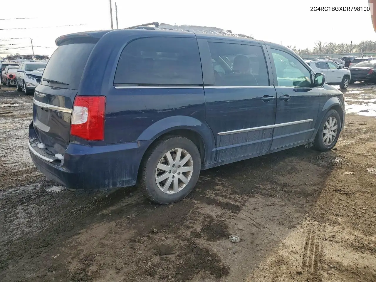 2C4RC1BGXDR798100 2013 Chrysler Town & Country Touring