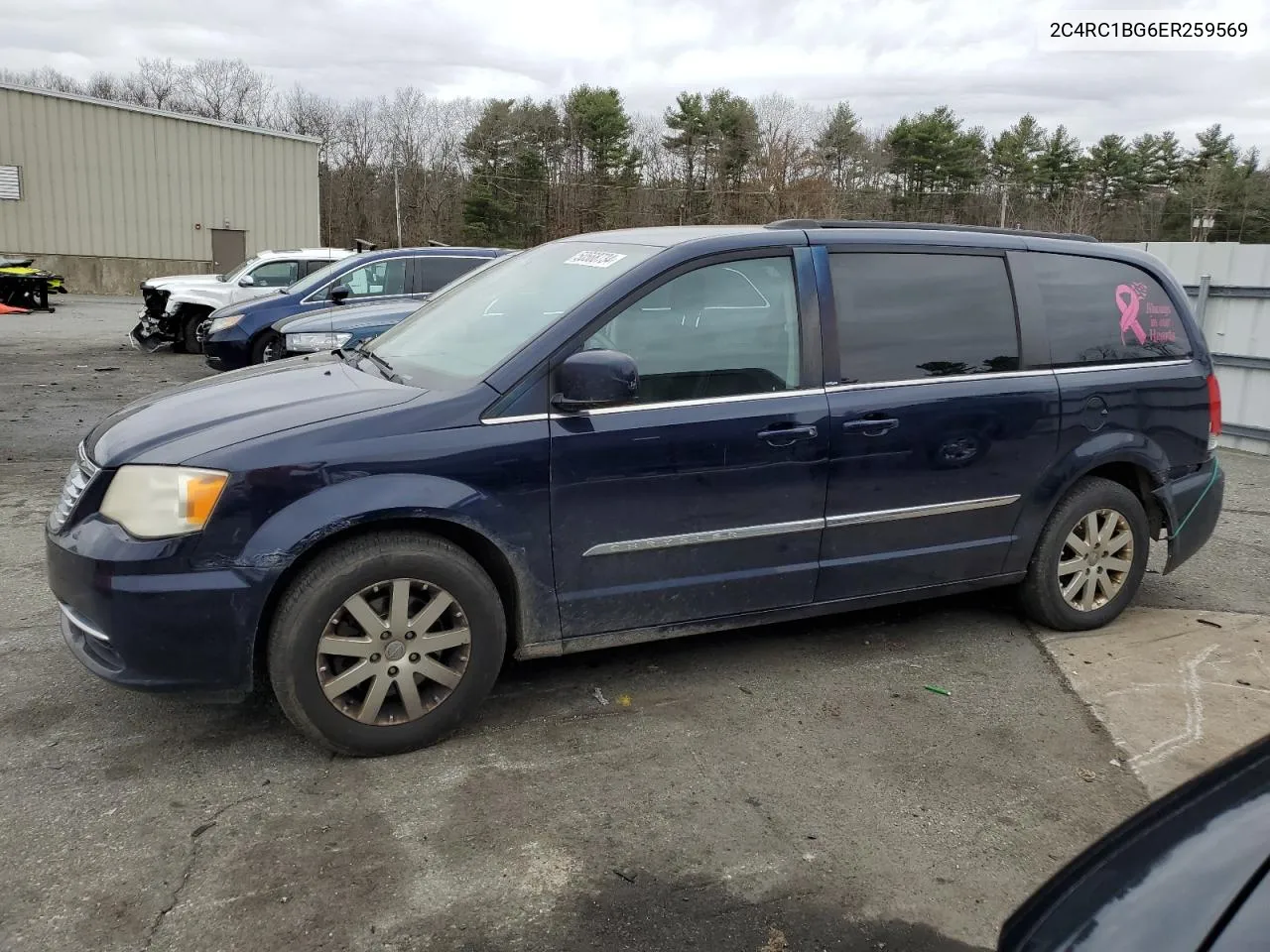 2C4RC1BG6ER259569 2014 Chrysler Town & Country Touring