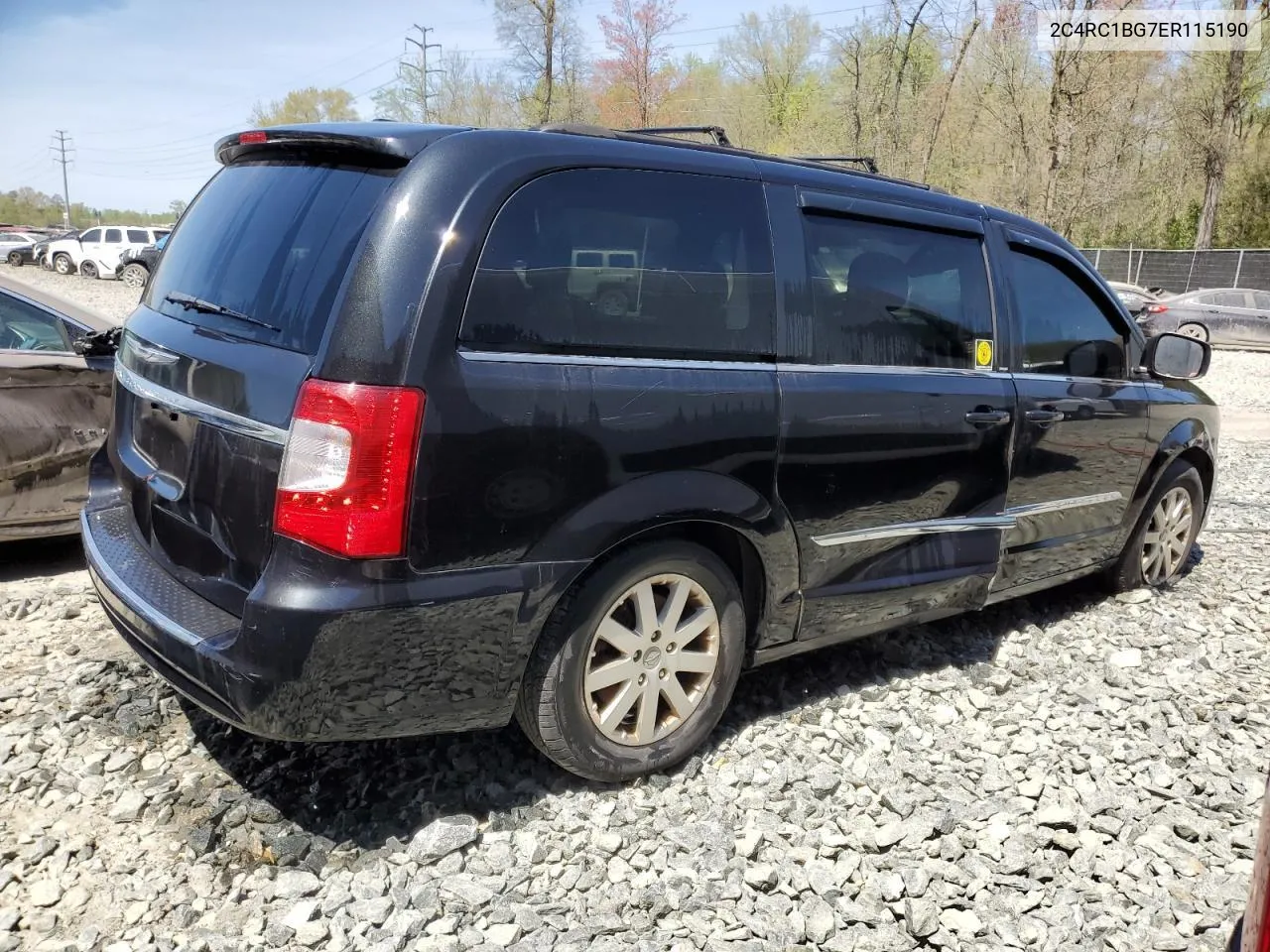 2C4RC1BG7ER115190 2014 Chrysler Town & Country Touring