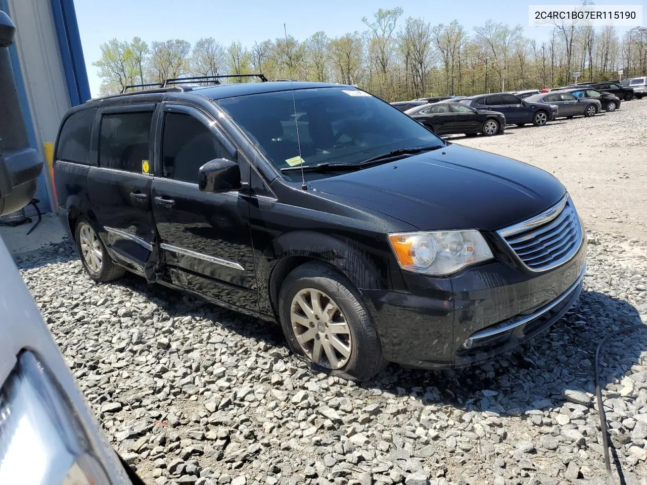 2014 Chrysler Town & Country Touring VIN: 2C4RC1BG7ER115190 Lot: 50899234