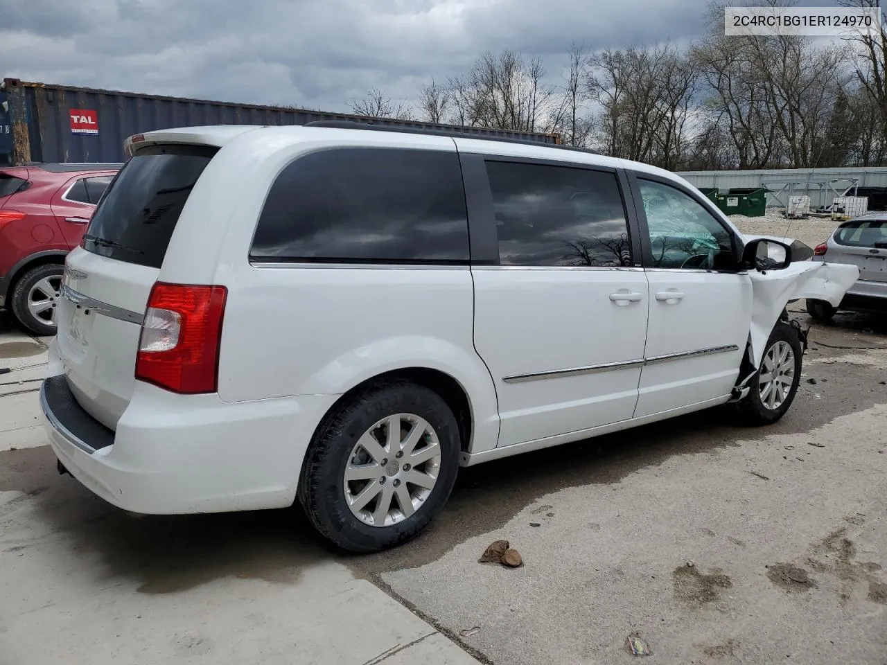 2014 Chrysler Town & Country Touring VIN: 2C4RC1BG1ER124970 Lot: 51206354