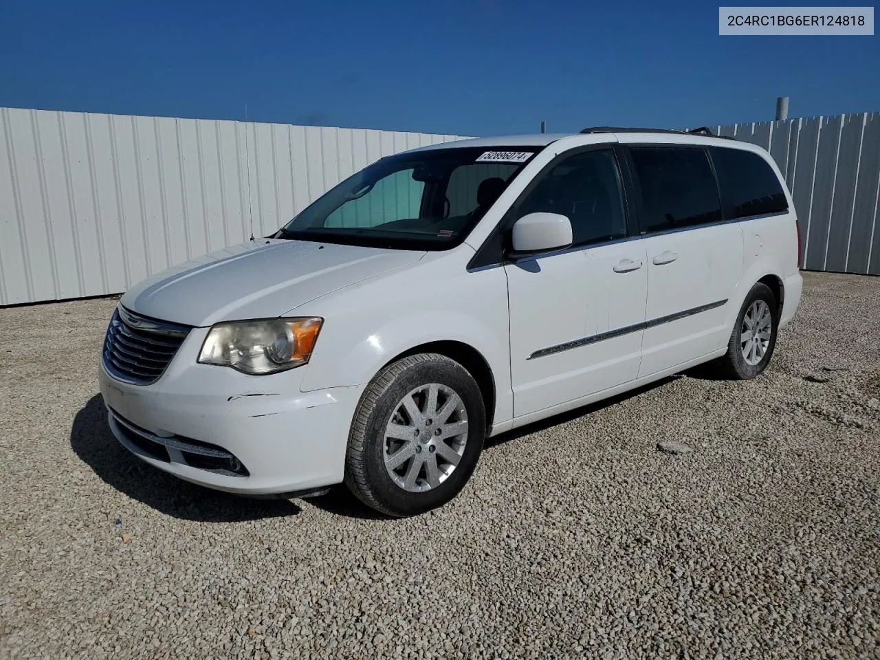 2014 Chrysler Town & Country Touring VIN: 2C4RC1BG6ER124818 Lot: 52896074