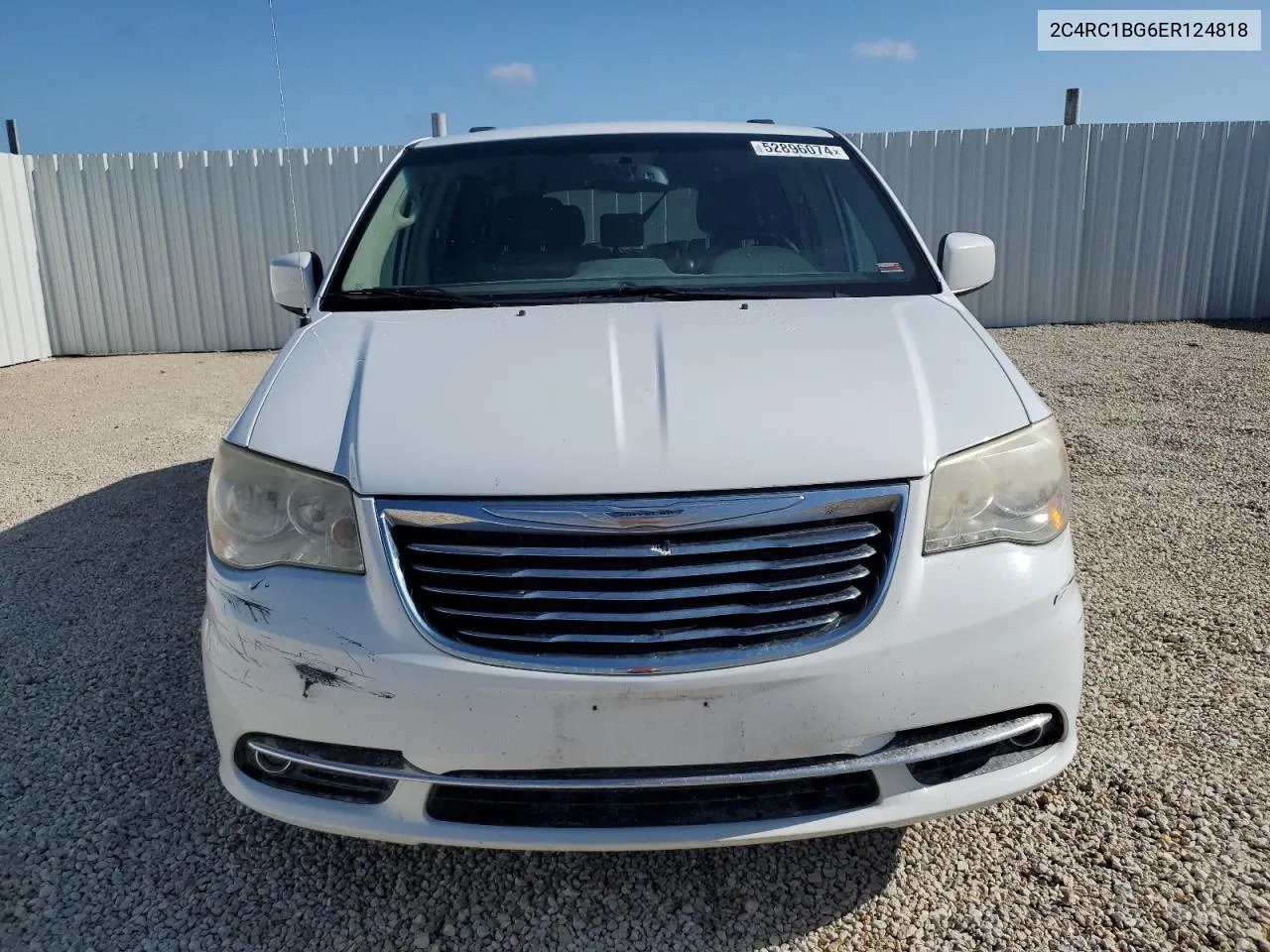 2014 Chrysler Town & Country Touring VIN: 2C4RC1BG6ER124818 Lot: 52896074