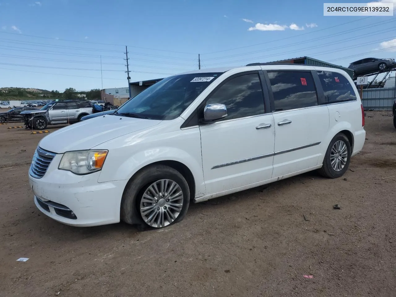 2014 Chrysler Town & Country Touring L VIN: 2C4RC1CG9ER139232 Lot: 53397214