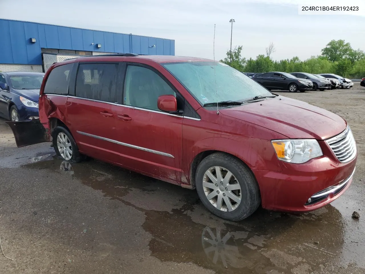 2014 Chrysler Town & Country Touring VIN: 2C4RC1BG4ER192423 Lot: 54226694