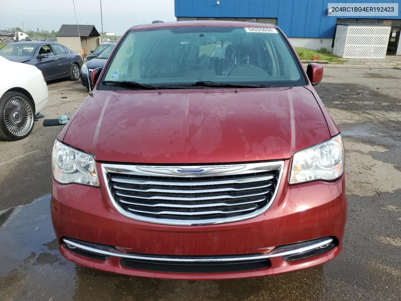 2014 Chrysler Town & Country Touring VIN: 2C4RC1BG4ER192423 Lot: 54226694