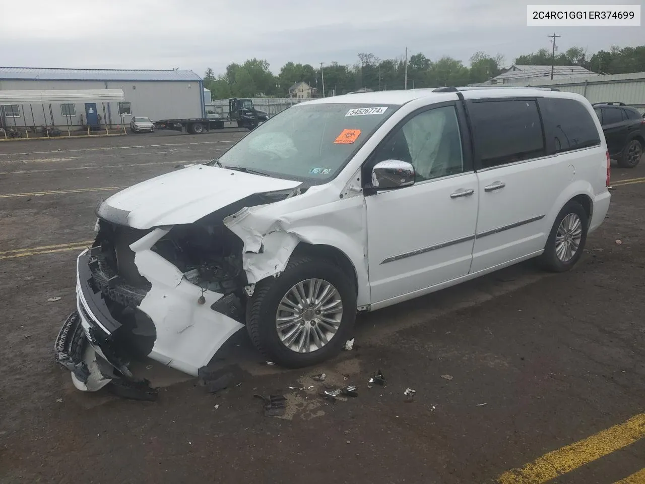 2C4RC1GG1ER374699 2014 Chrysler Town & Country Limited