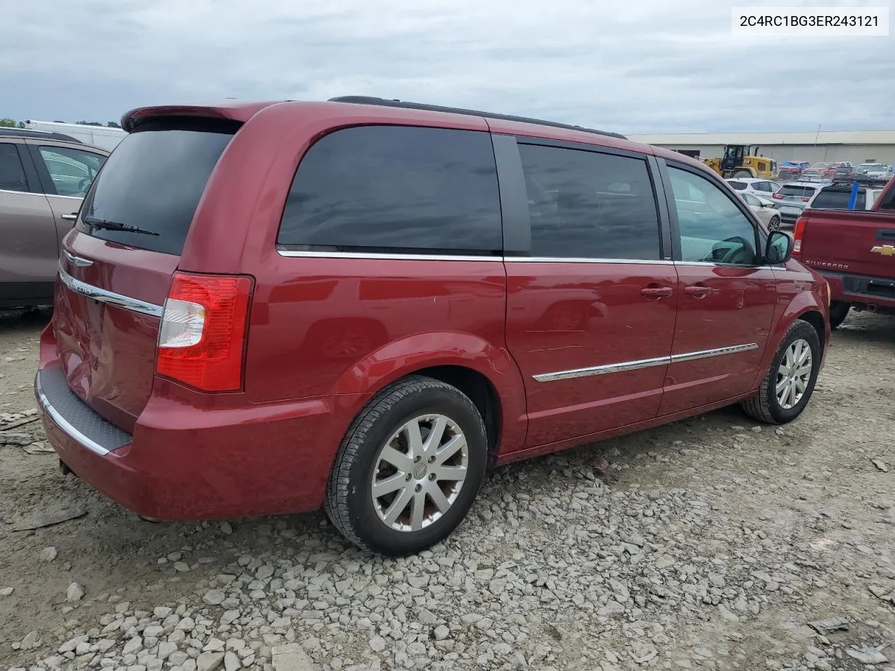 2014 Chrysler Town & Country Touring VIN: 2C4RC1BG3ER243121 Lot: 55532534