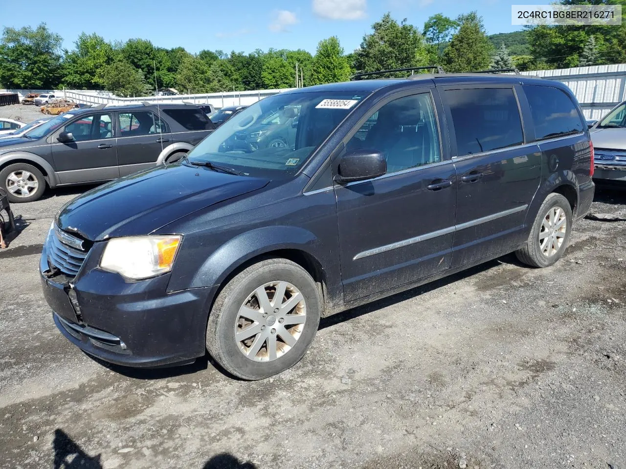 2014 Chrysler Town & Country Touring VIN: 2C4RC1BG8ER216271 Lot: 55588054