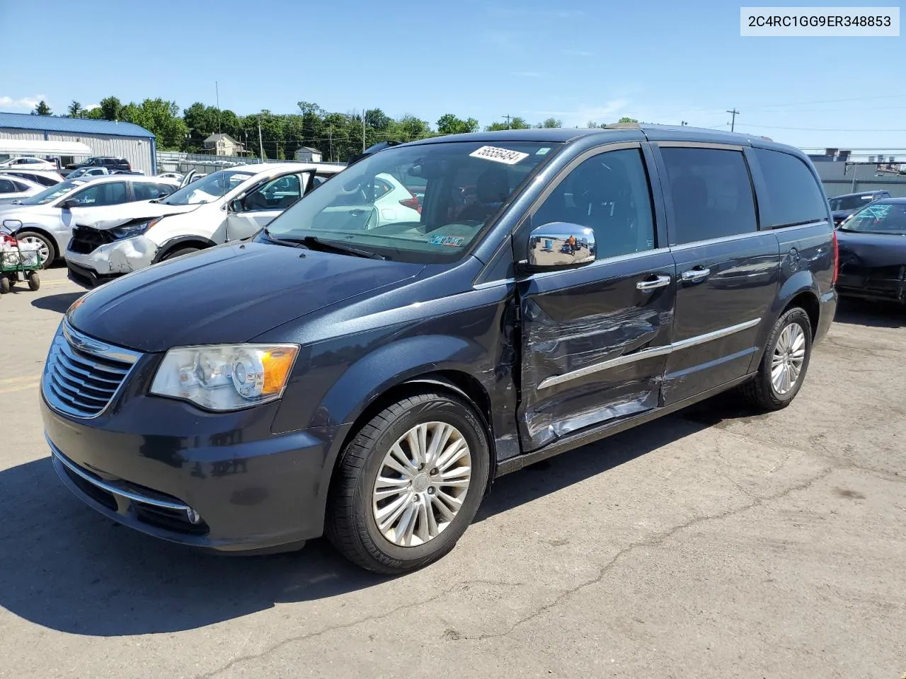 2014 Chrysler Town & Country Limited VIN: 2C4RC1GG9ER348853 Lot: 56556484