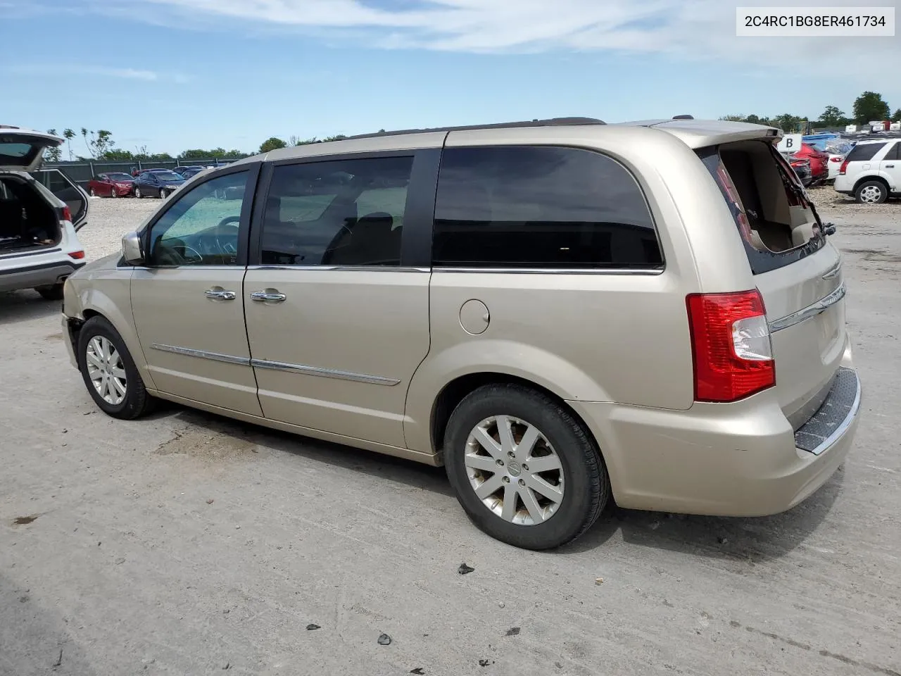 2C4RC1BG8ER461734 2014 Chrysler Town & Country Touring