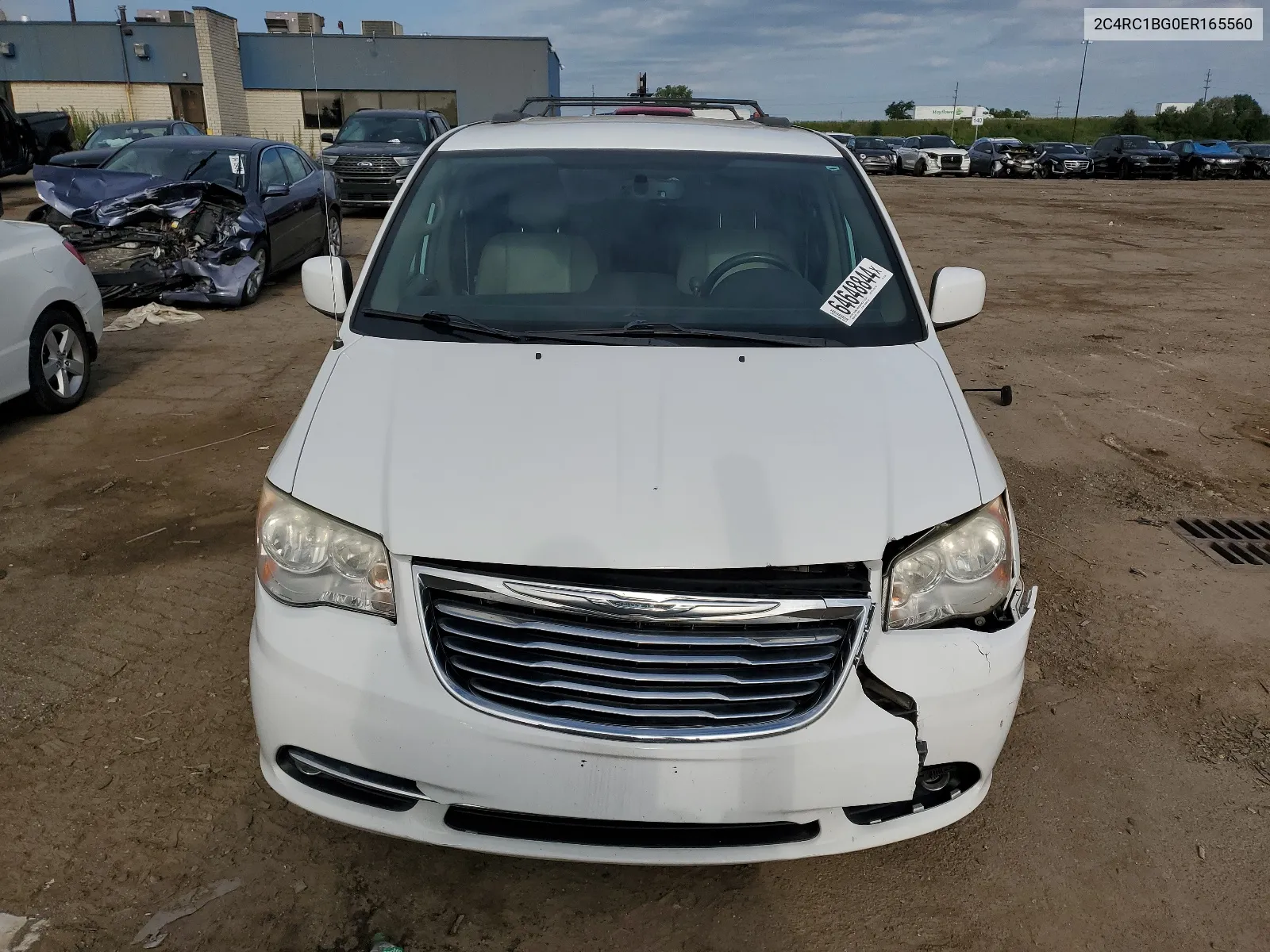 2014 Chrysler Town & Country Touring VIN: 2C4RC1BG0ER165560 Lot: 64648844