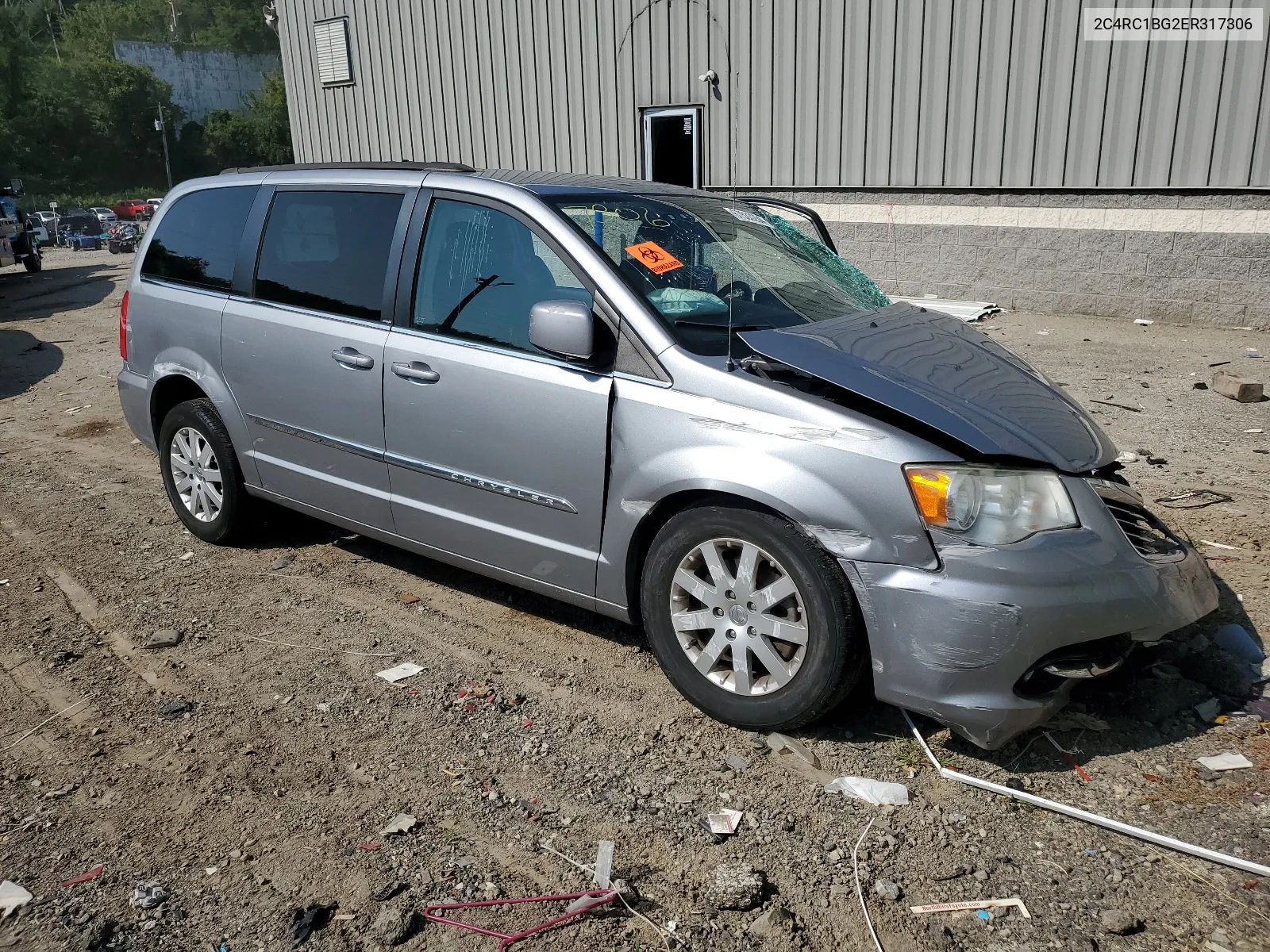 2014 Chrysler Town & Country Touring VIN: 2C4RC1BG2ER317306 Lot: 67533254