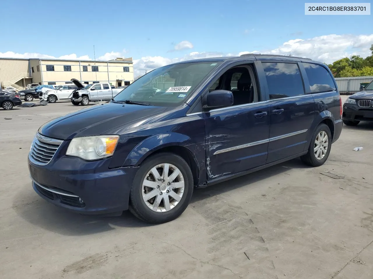 2C4RC1BG8ER383701 2014 Chrysler Town & Country Touring