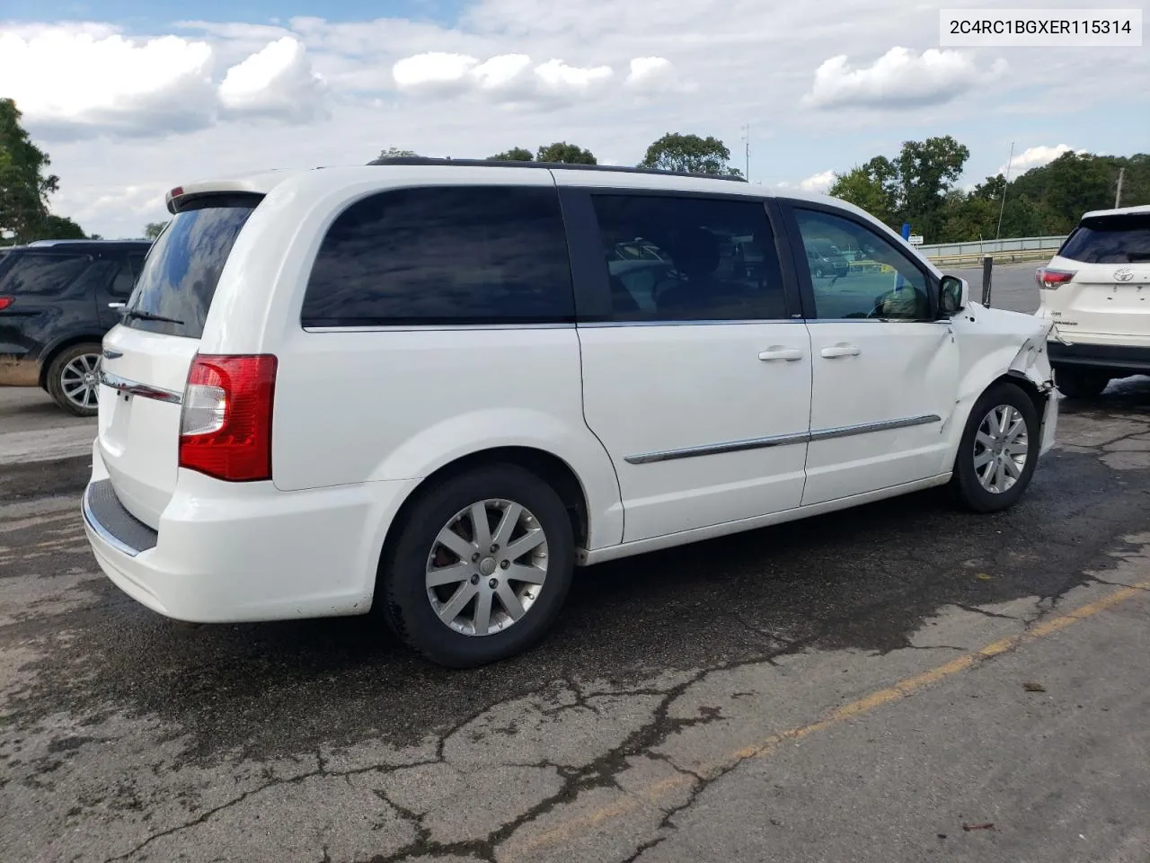 2014 Chrysler Town & Country Touring VIN: 2C4RC1BGXER115314 Lot: 71355654