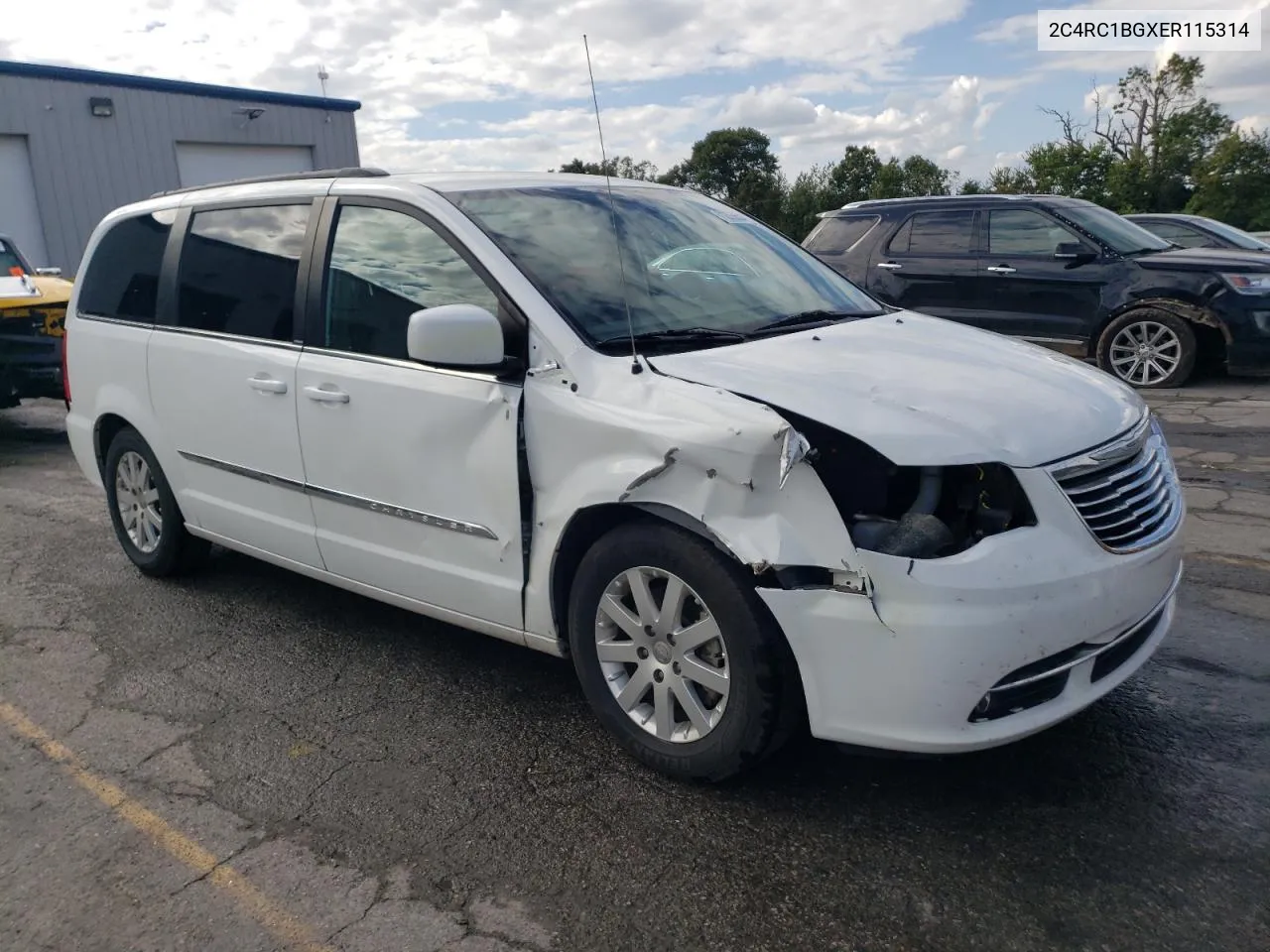 2014 Chrysler Town & Country Touring VIN: 2C4RC1BGXER115314 Lot: 71355654