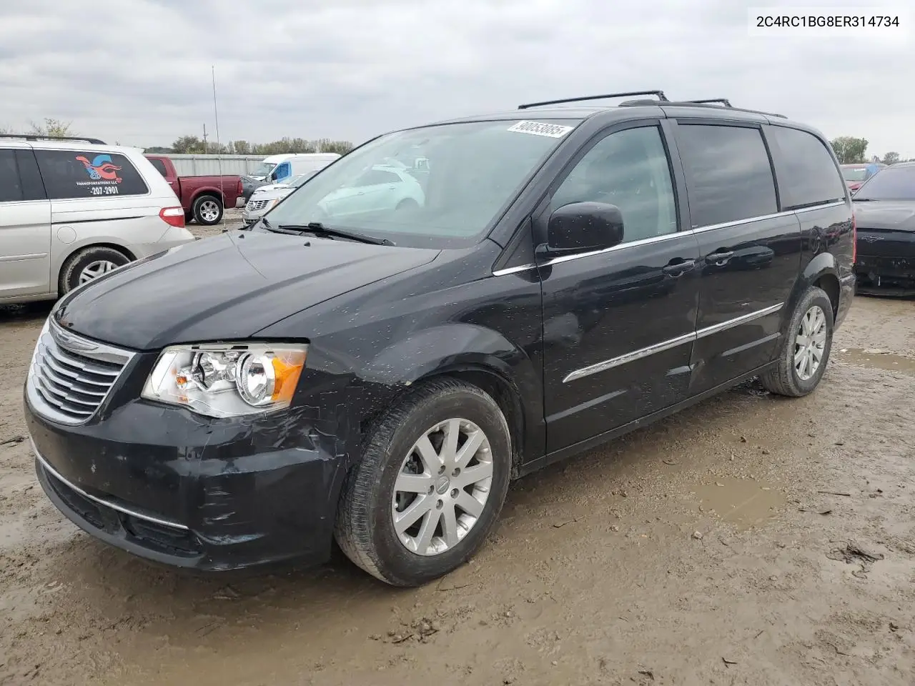 2C4RC1BG8ER314734 2014 Chrysler Town & Country Touring