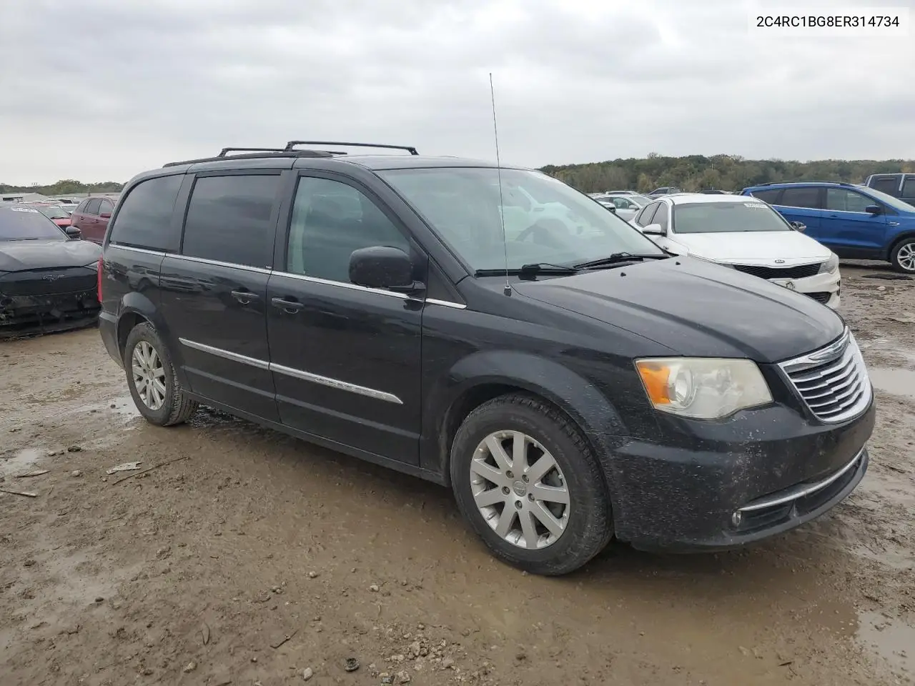 2C4RC1BG8ER314734 2014 Chrysler Town & Country Touring